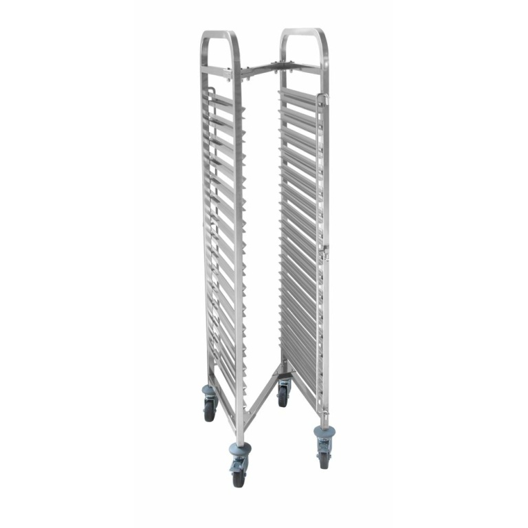 Chariot porte-plateaux emboîtable- 15 x GN 1/1_2