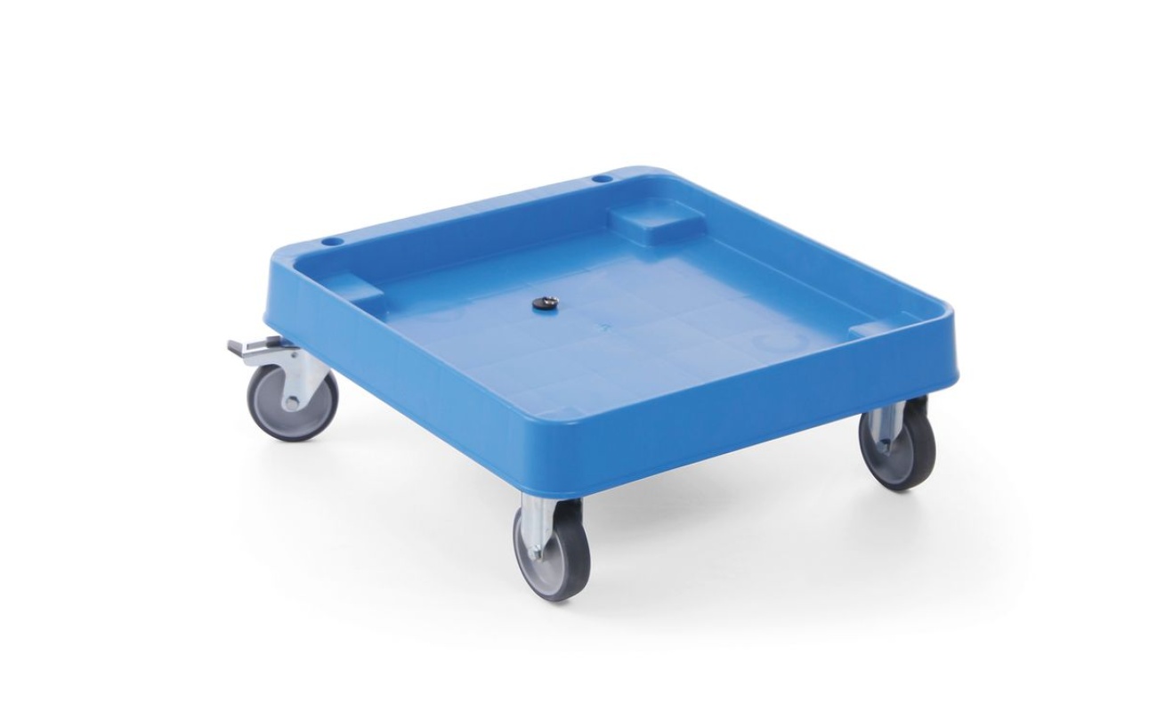 Chariot à casier de lavage