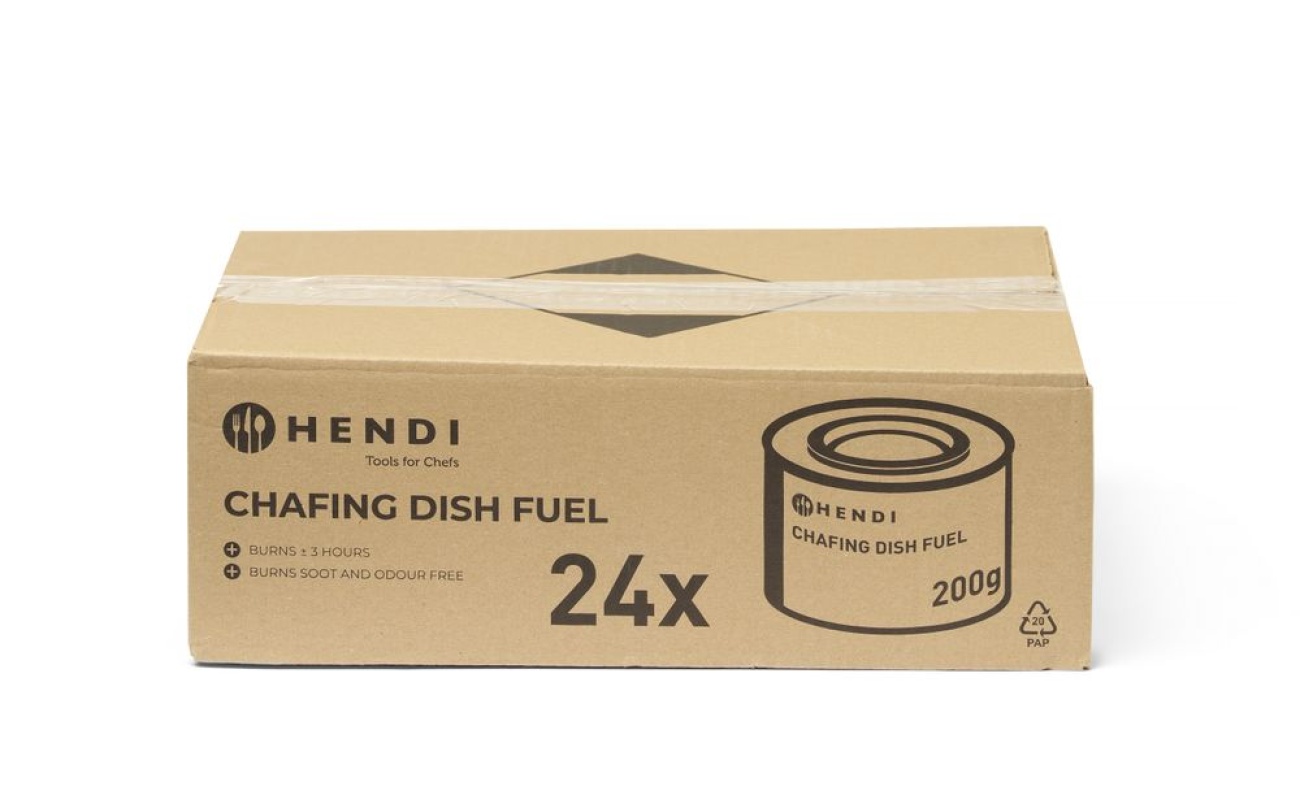 Pâte combustible pour chafing dish en boîte