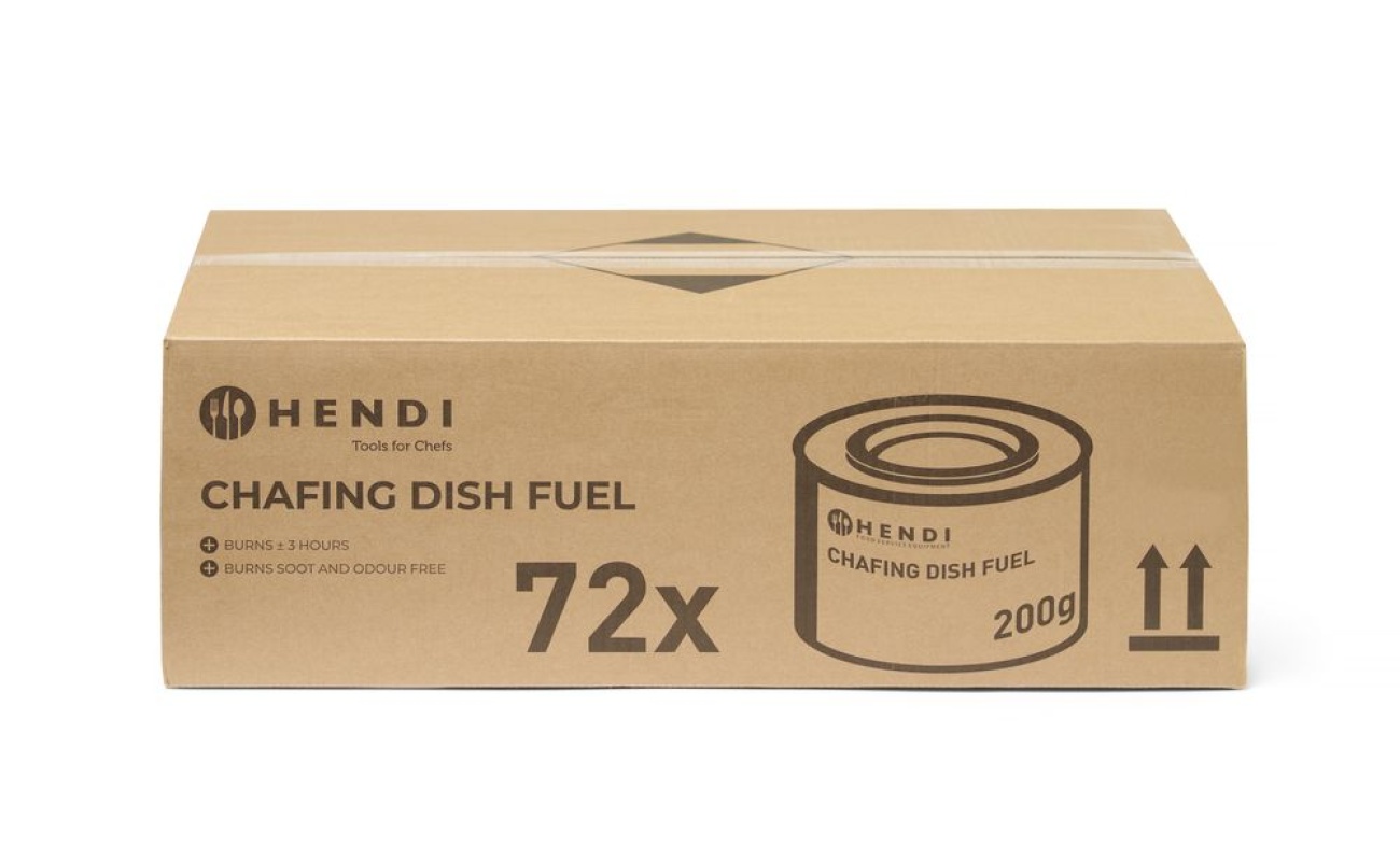 Pâte combustible pour chafing dish en boîte