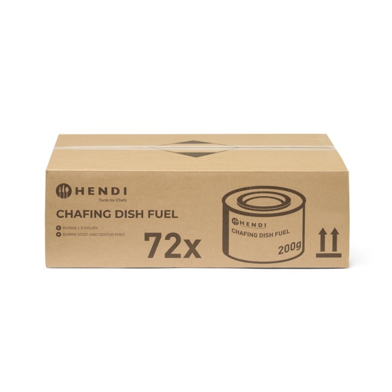 Pâte combustible pour chafing dish en boîte
