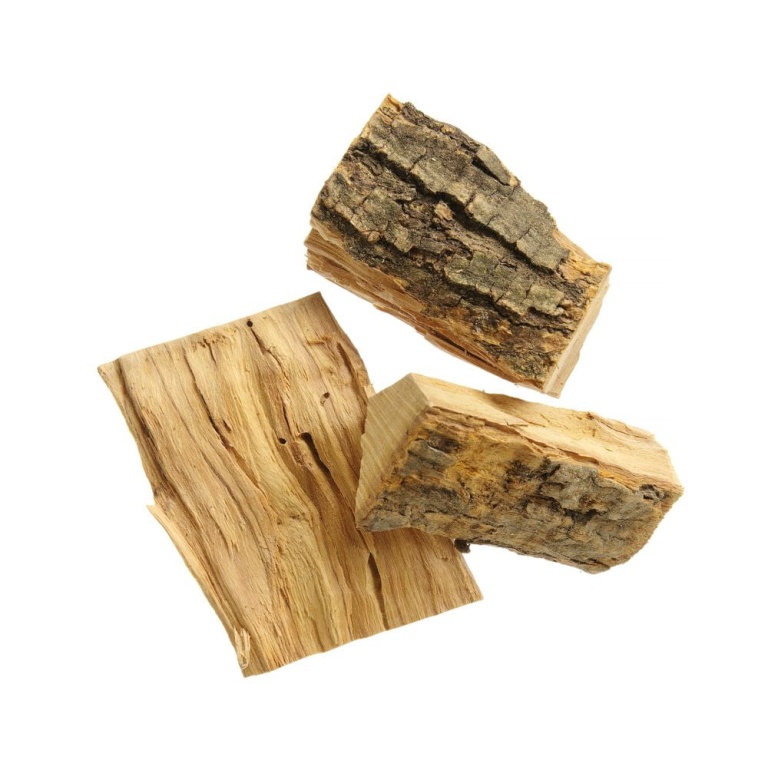 Morceaux de bois de fumage