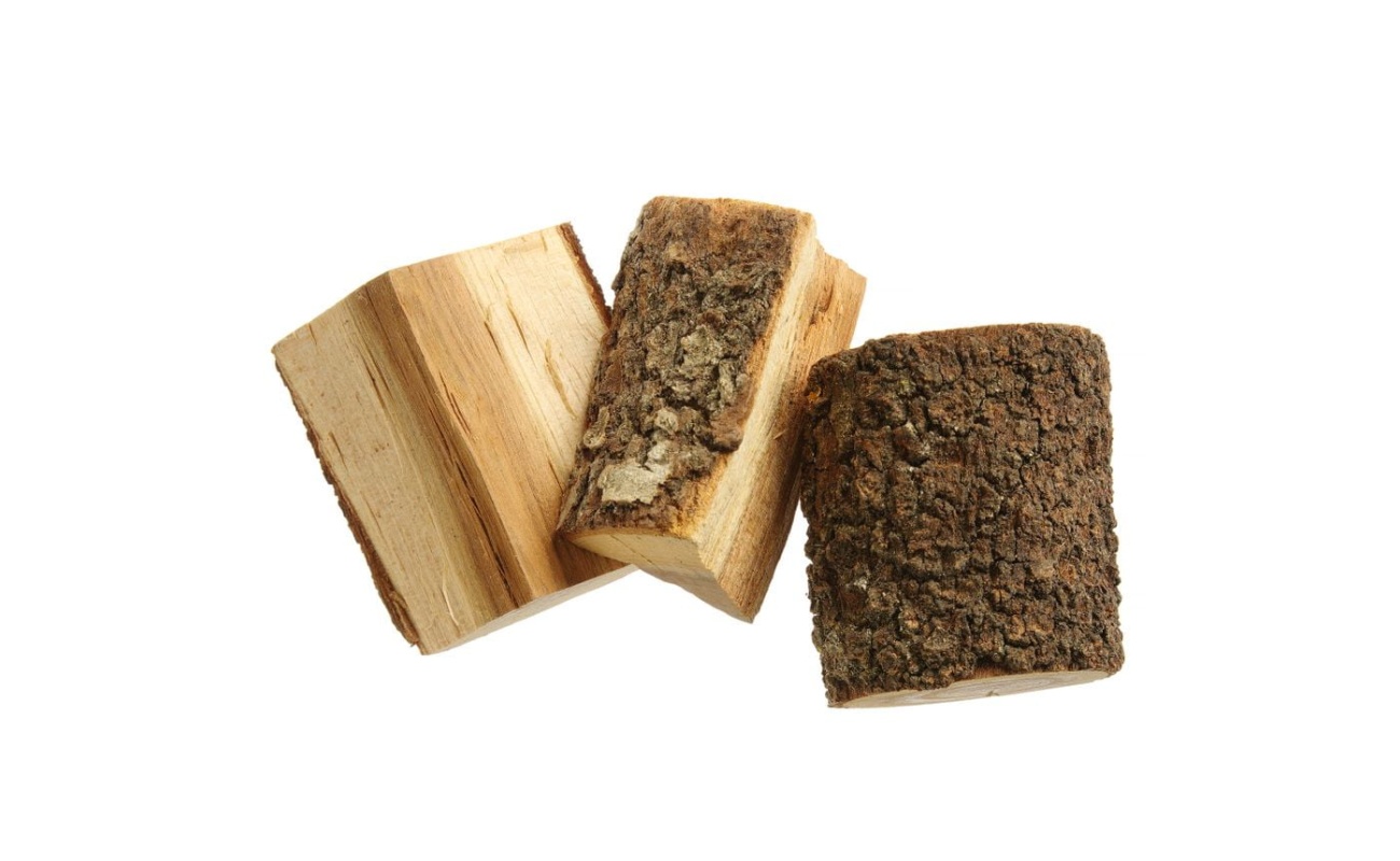 Morceaux de bois de fumage