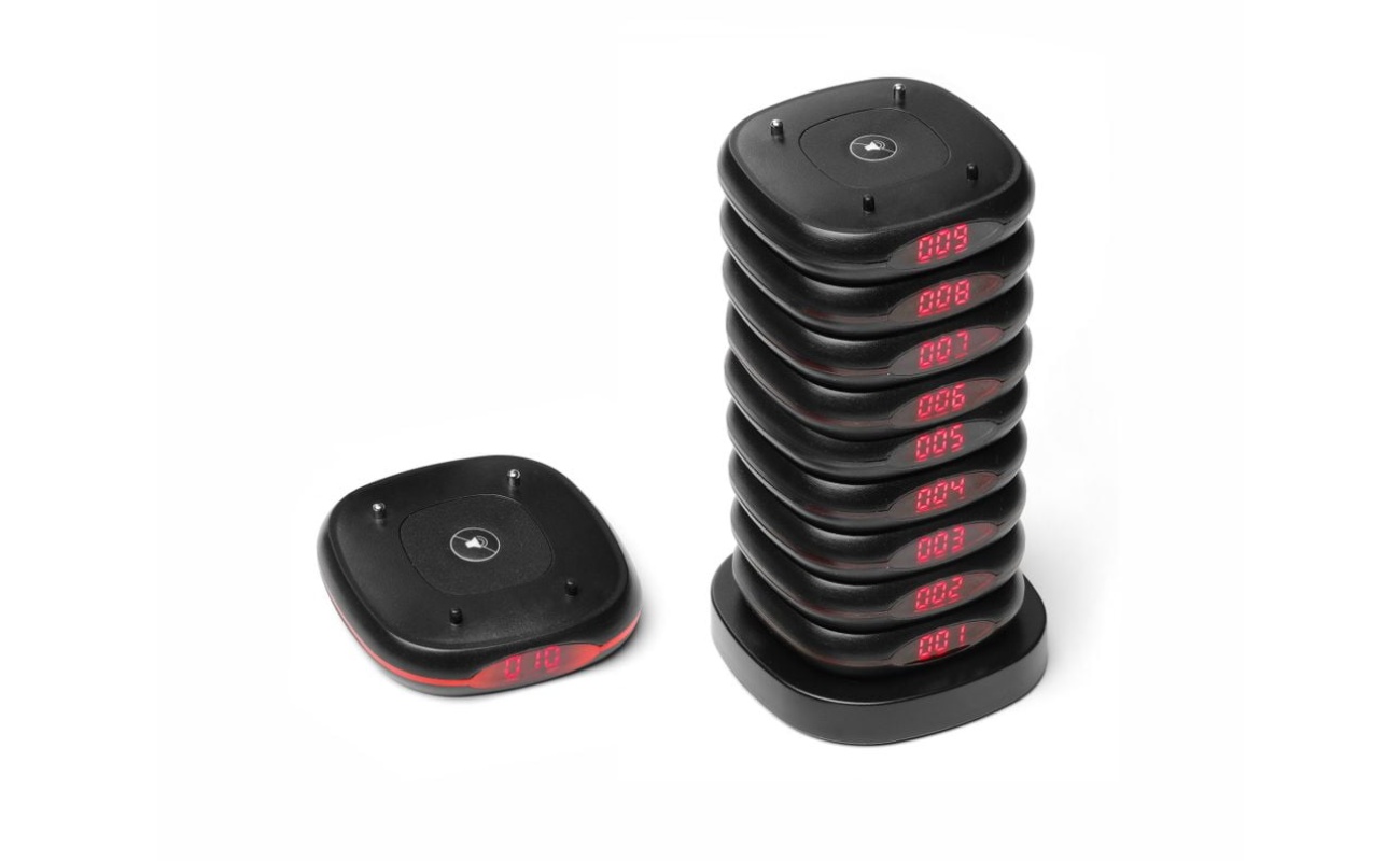 Bipeurs de restaurant – lot de 10 pièces
