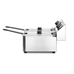 HENDI 205853 Friteuse Kitchen Line - 2x 6L - Appareils de cuisine professionnel CHR Distrib