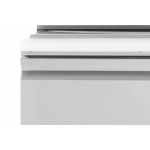 Arktic 232026 Réfrigerateur comptoir avec trois portes Kitchen Line 380 L - Froid professionnel CHR Distrib