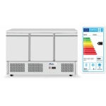 Réfrigerateur comptoir avec trois portes Kitchen Line 380 L_2