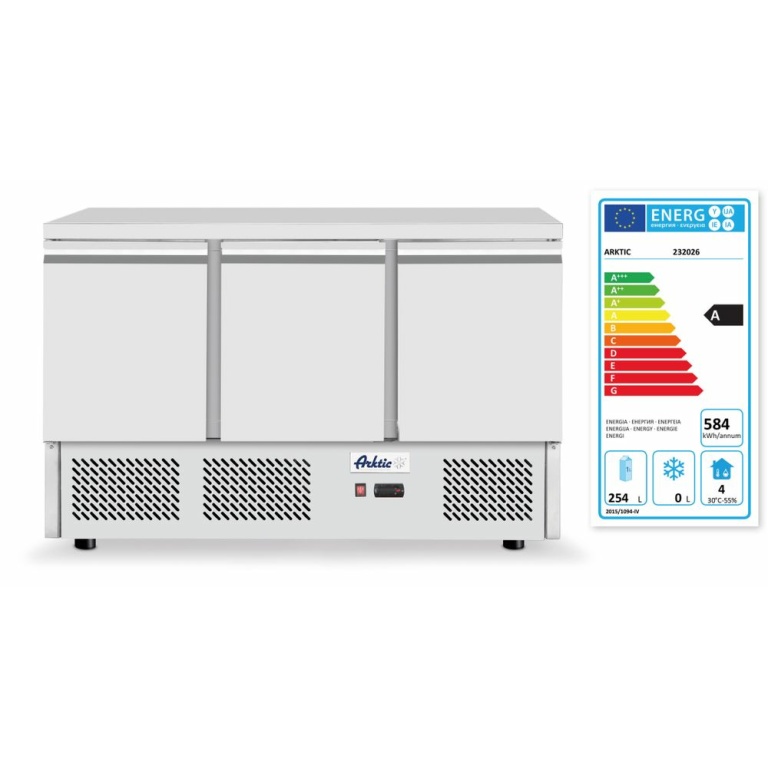 Réfrigerateur comptoir avec trois portes Kitchen Line 380 L_2