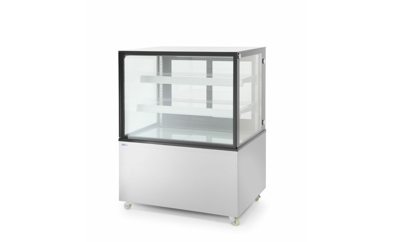 Vitrine réfrigérée avec 2 étagères_2