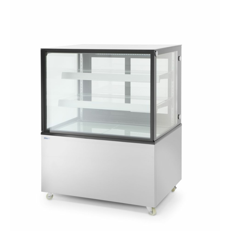 Vitrine réfrigérée avec 2 étagères_2