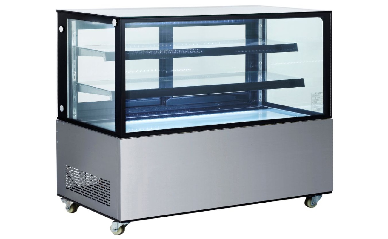 Vitrine réfrigérée avec 2 étagères