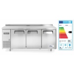 Réfrigérateur comptoir avec trois portes Kitchen Line 390L_5