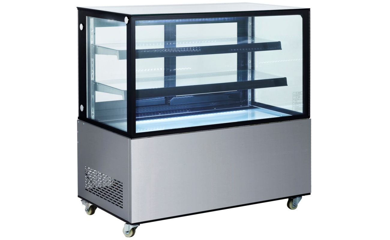 Vitrine réfrigérée avec 2 étagères