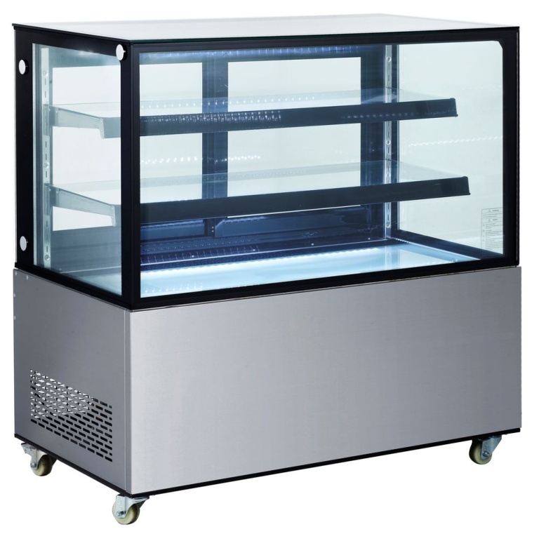 Vitrine réfrigérée avec 2 étagères