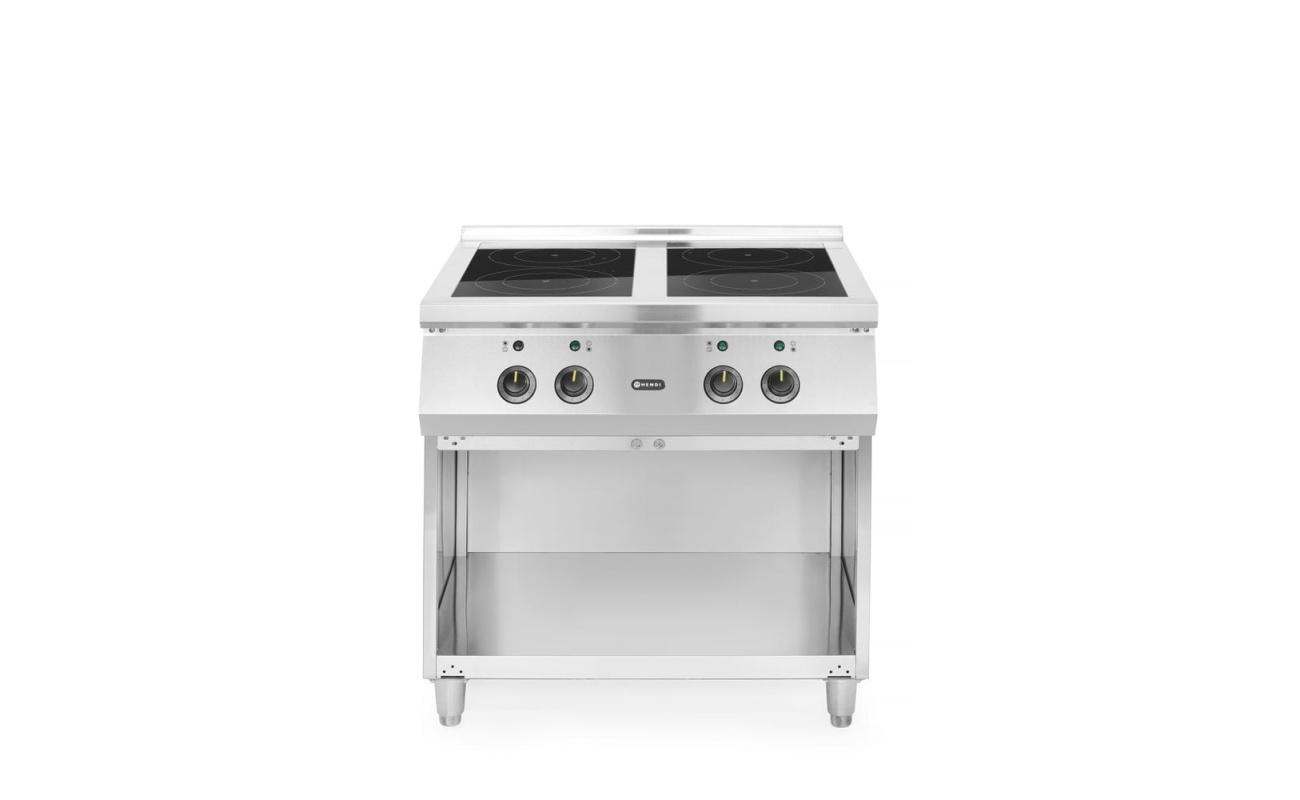 Cuisinière à induction avec 4 foyers