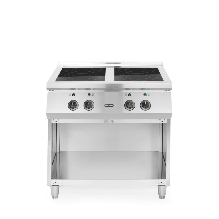 Cuisinière à induction avec 4 foyers