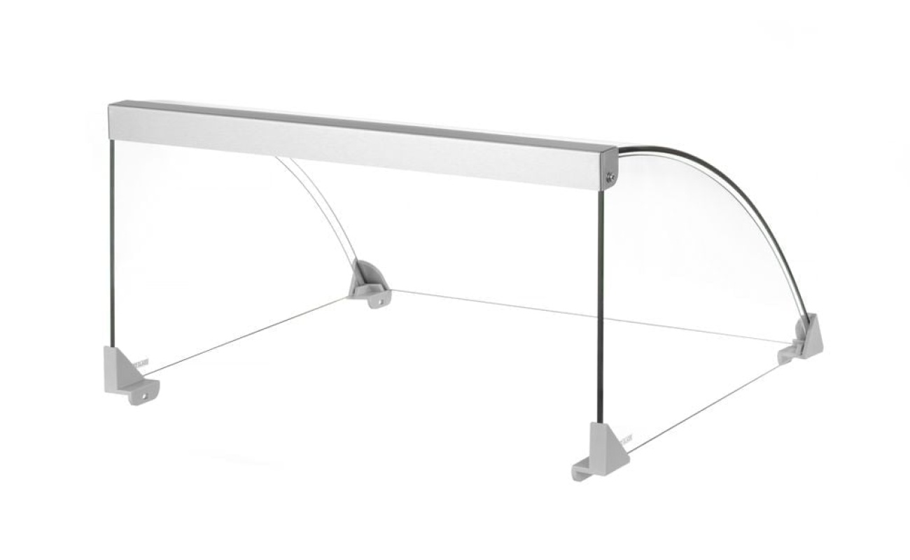 Couvercle en verre pour grill roulant pour saucisses