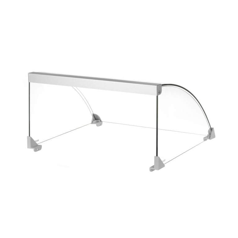 Couvercle en verre pour grill roulant pour saucisses
