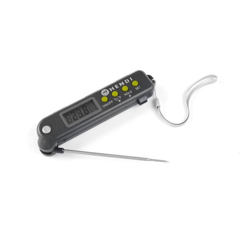 Thermomètre avec sonde repliable