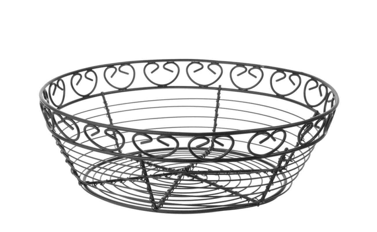 Corbeille en fil deco rond