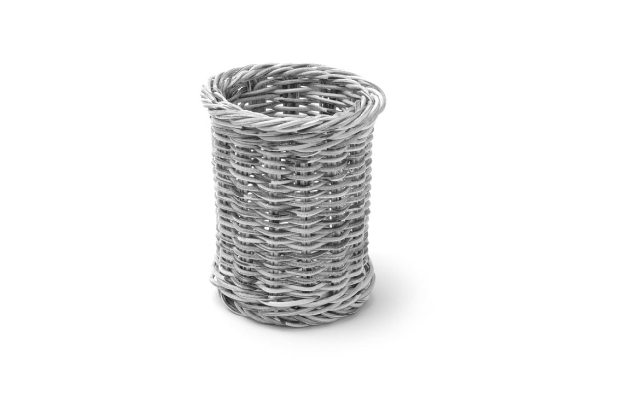 Corbeille à couvert