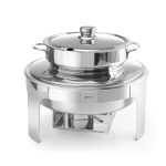 Chafing dish à soupe finition poli mirroir