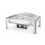 HENDI 470251 Chafing dish GN 1/1 finition satiné - Présentation professionnel CHR Distrib