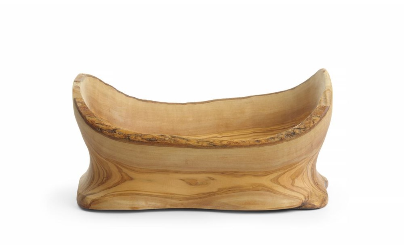 Bol décoratif en bois d’olivier
