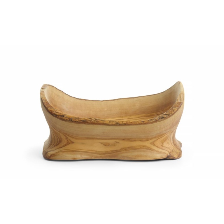Bol décoratif en bois d’olivier