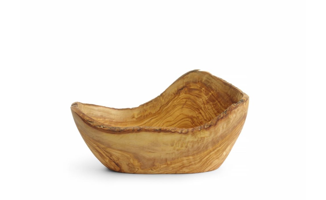 Bol décoratif en bois d’olivier