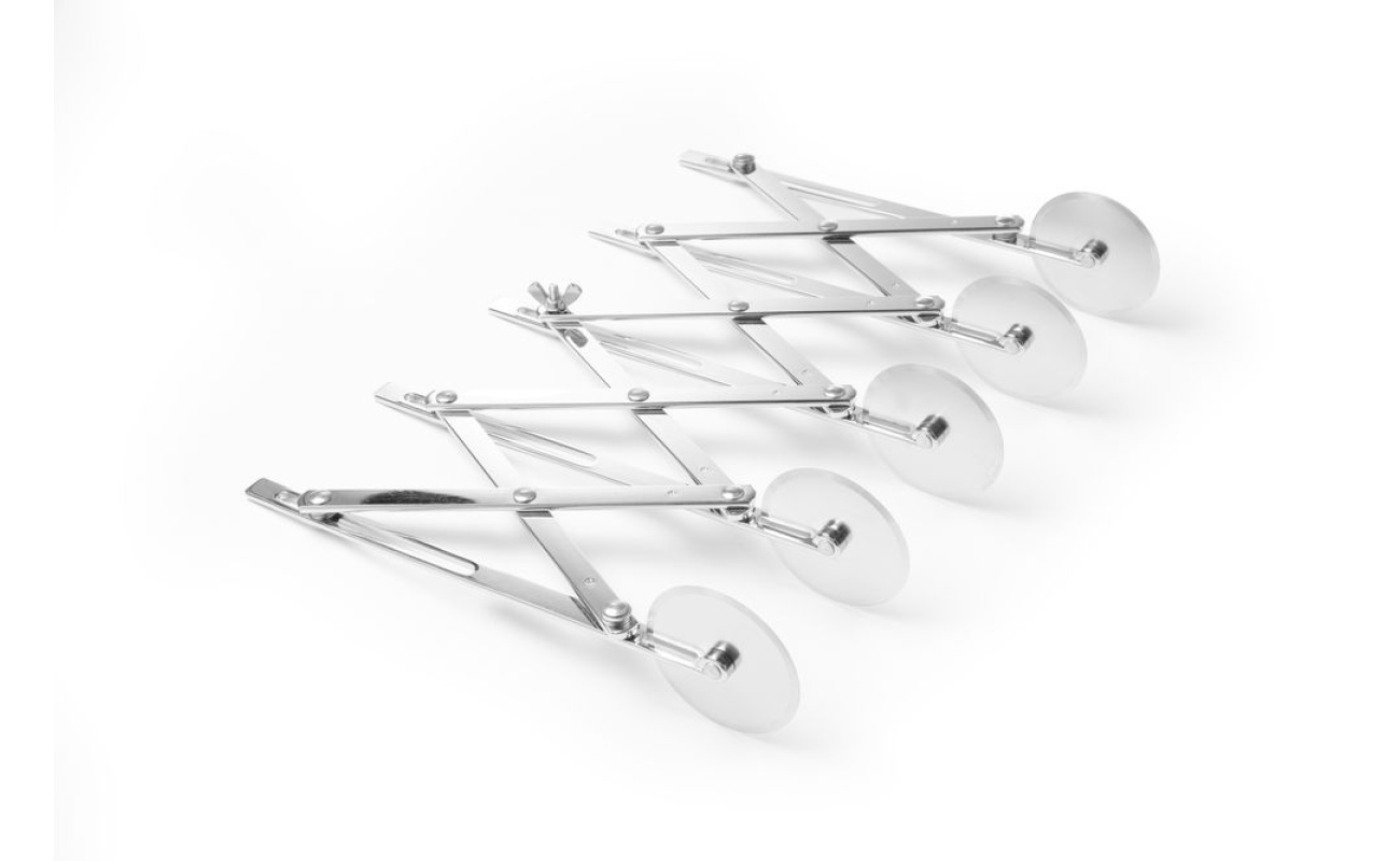 Rouleau multi-coupe avec 5 roulettes