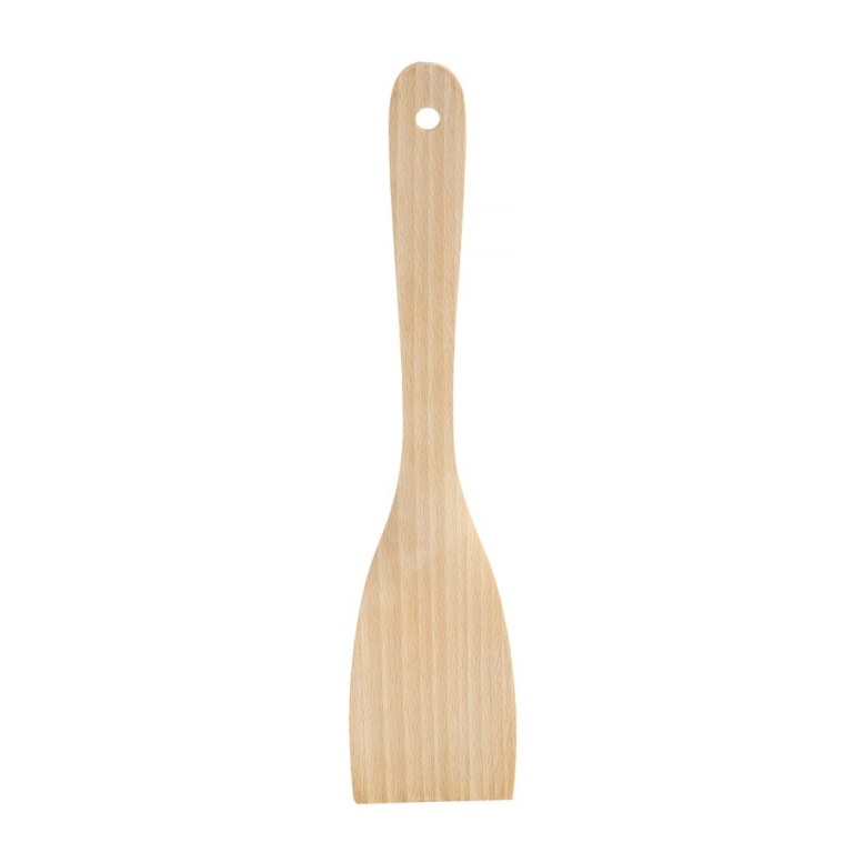 Spatule en bois courbée - lot de 2
