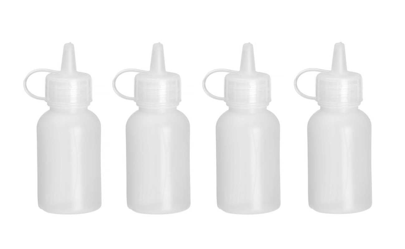 Mini flacon distributeur - set de 4 pièces