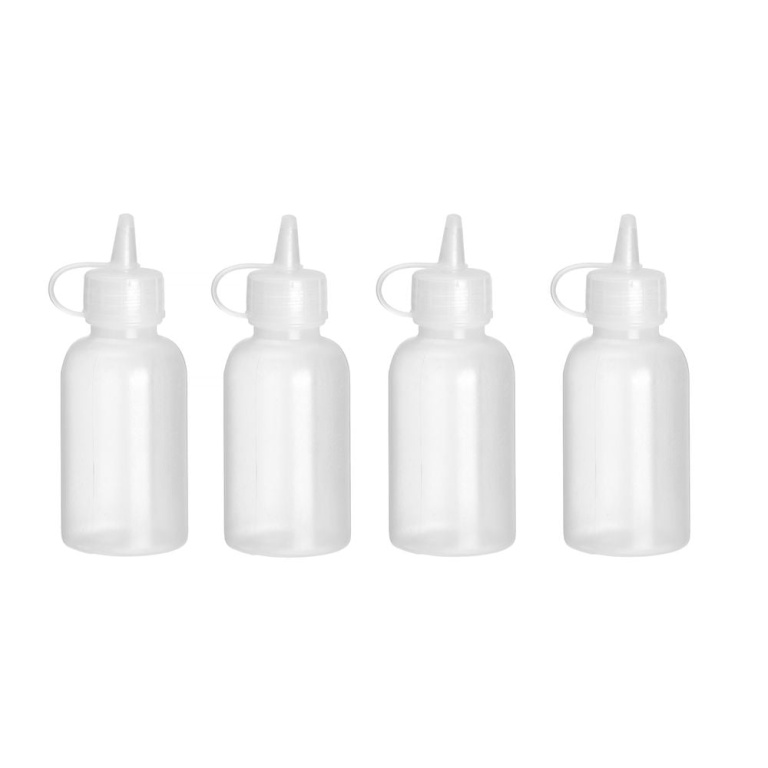 Mini flacon distributeur - set de 4 pièces