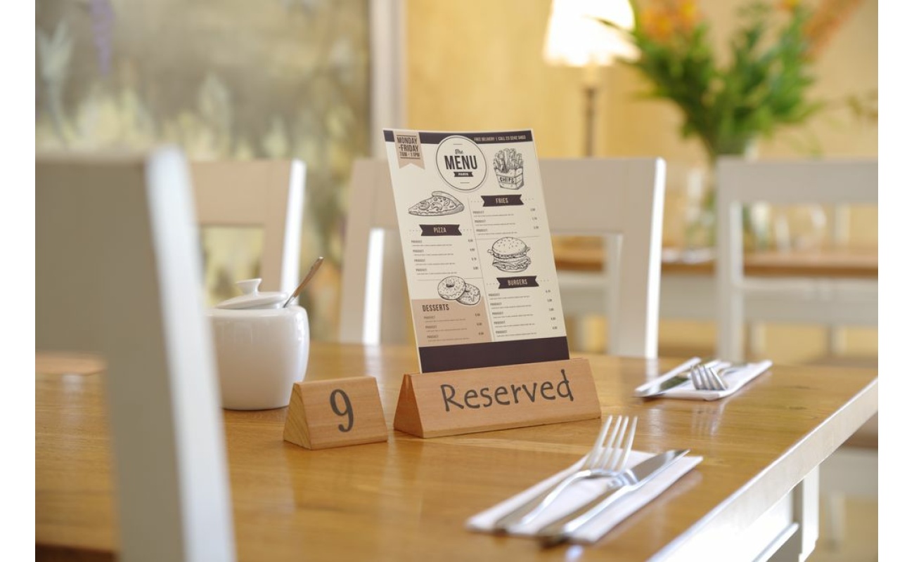Chevalet de table réservé_2