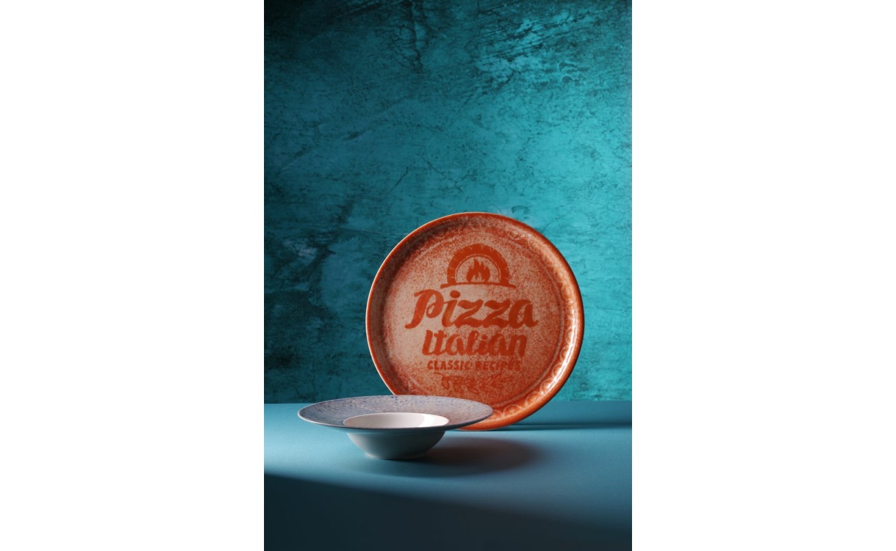 Assiette à pizza Recipe Collection Terracotta_2