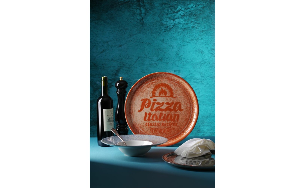 Assiette à pizza Recipe Collection Terracotta_4