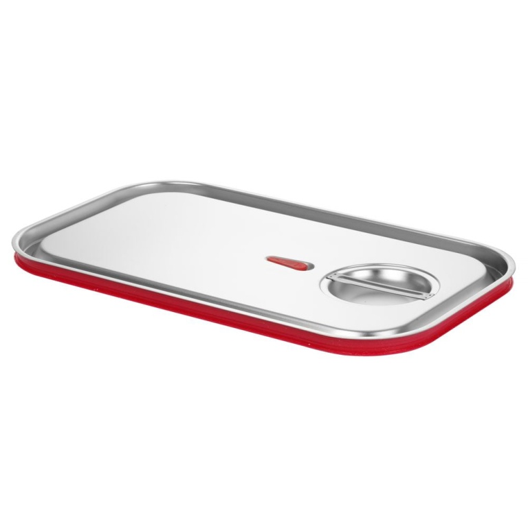 Couvercle gastronorme avec bord en silicone