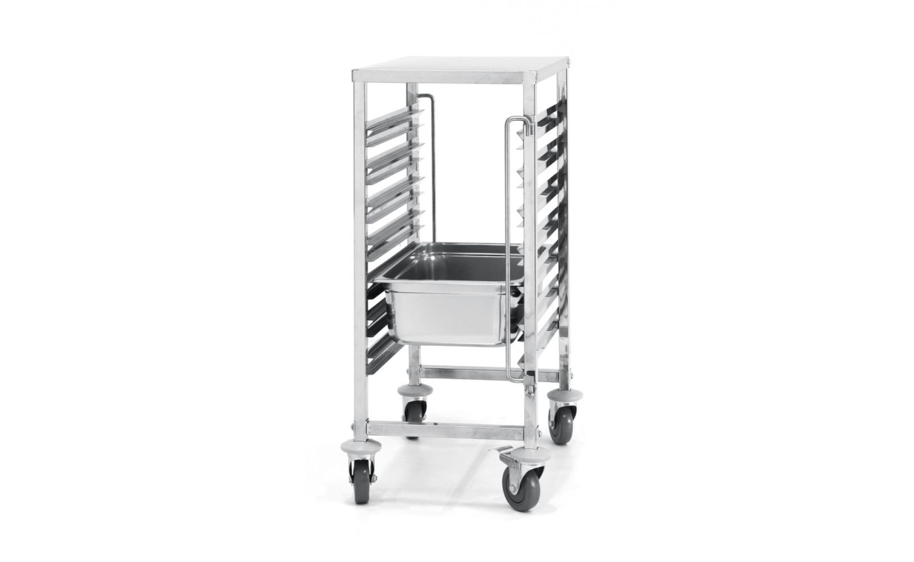 Chariot porte-plateaux - 7 x GN 1/1