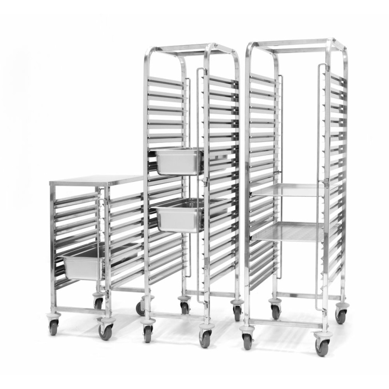 Chariot porte-plateaux - 7 x GN 1/1_2