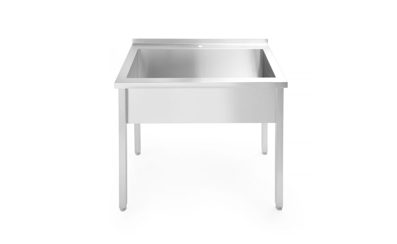 Table avec bac de lavage simple
