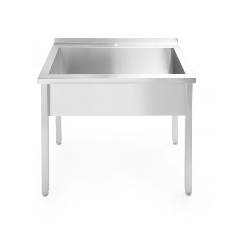 Table avec bac de lavage simple
