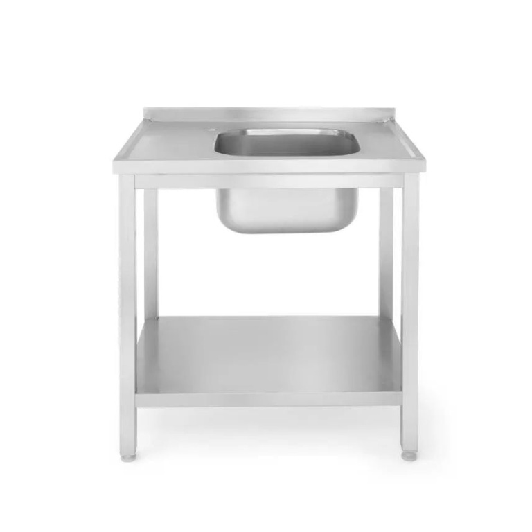 Table d’évier avec étagère – vissée