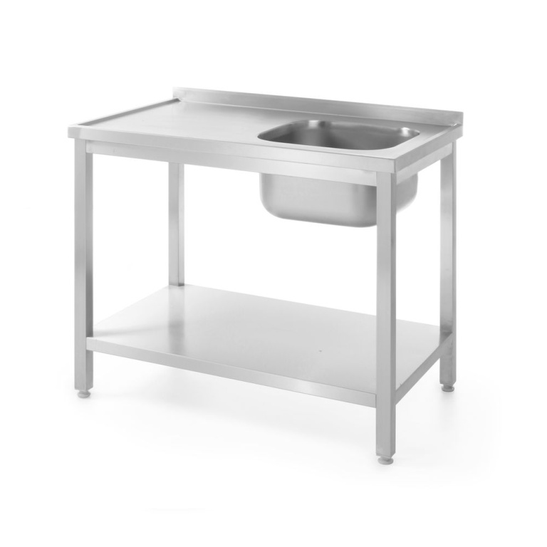 Table d’évier avec étagère – vissée