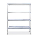 Rayonnage de stockage en aluminium