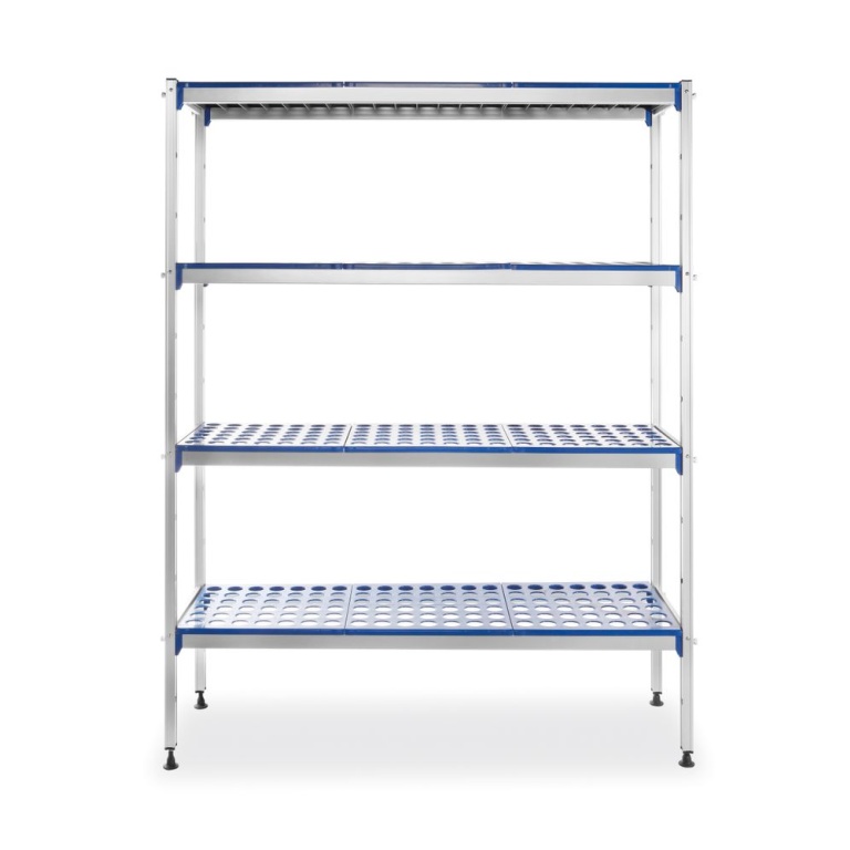 Rayonnage de stockage en aluminium