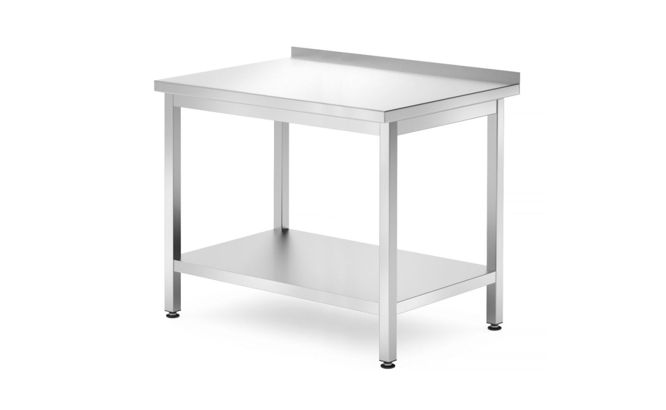 Table murale avec étagère – boulonnée