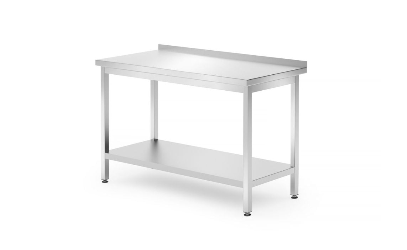 Table murale avec étagère – boulonnée