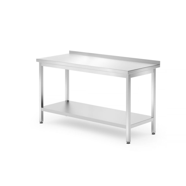 Table murale avec étagère – boulonnée