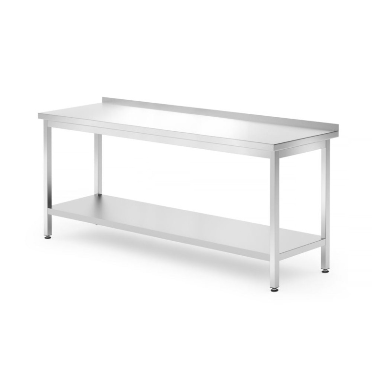 Table murale avec étagère – boulonnée